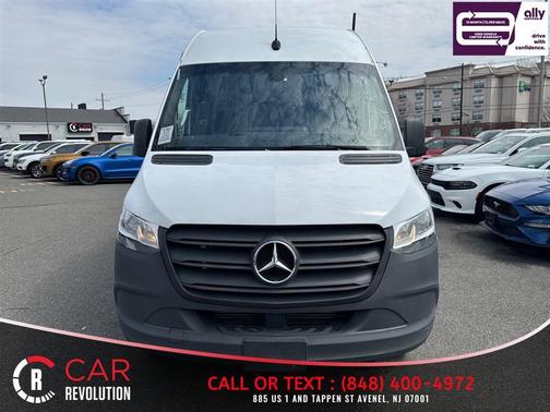White 2023 Mercedes-Benz Sprinter 2500 HR GAS 170''
