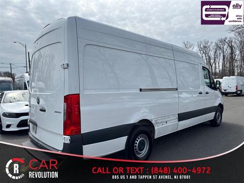 White 2023 Mercedes-Benz Sprinter 2500 HR GAS 170''