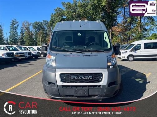 Blue 2020 RAM ProMaster 3500 High Roof