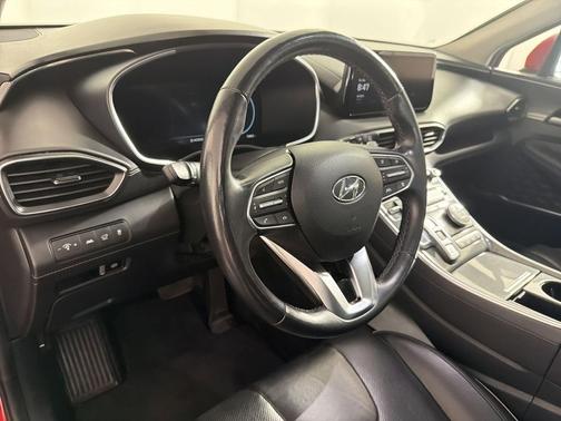 Calypso Red 2022 Hyundai SANTA FE Limited