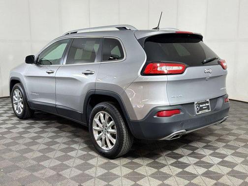 Billet Silver Metallic Clearcoat 2016 Jeep Cherokee Limited
