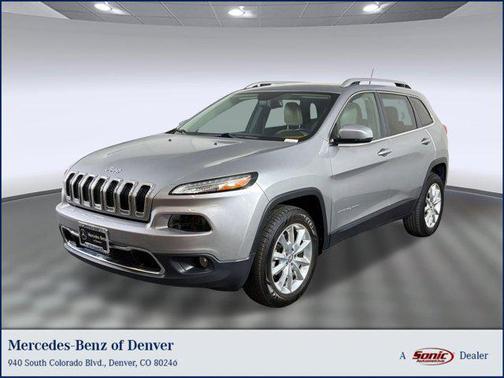 Billet Silver Metallic Clearcoat 2016 Jeep Cherokee Limited