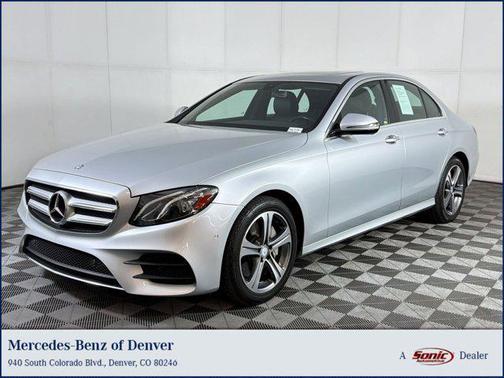 Silver 2017 Mercedes-Benz E-Class 4MATIC