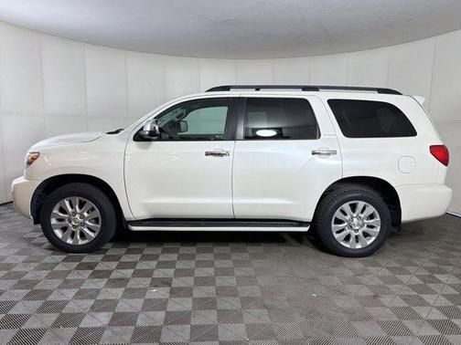 Blizzard Pearl 2014 Toyota Sequoia Platinum