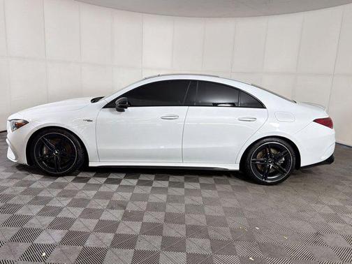 Digital White Metallic 2022 Mercedes-Benz AMG CLA 45 AMG CLA 45 4MATIC