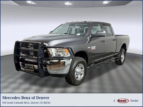 Granite Crystal Metallic Clearcoat 2018 RAM 2500 Tradesman Crew Cab 4x4 6'4' Box