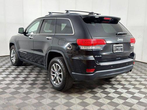 Brilliant Black Crystal Pearlcoat 2015 Jeep Grand Cherokee Limited