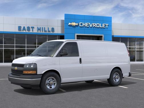 White 2026 Chevrolet Express 2500 Work Van