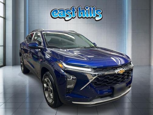 Blue 2024 Chevrolet Trax LT
