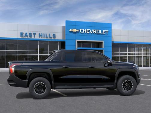Black 2026 Chevrolet Silverado EV Trail Boss
