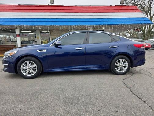 Blue 2018 Kia Optima LX