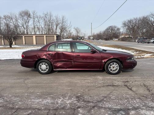 Burgundy 2005 Buick LeSabre Custom 4dr Sedan