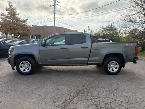Silver 2021 Chevrolet Colorado WT