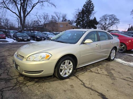 Gold 2012 Chevrolet Impala LT
