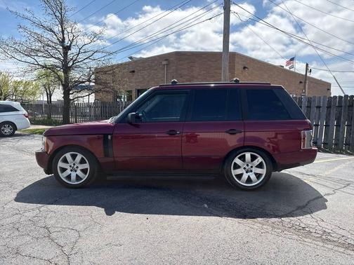 Burgundy 2004 Land Rover Range Rover HSE