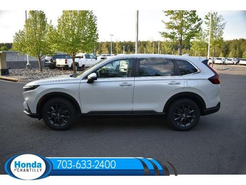 Platinum White Pearl 2026 Honda CR-V EX-L