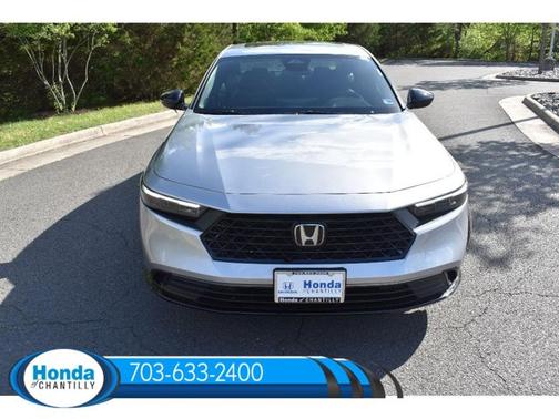 Solar Silver Metallic 2026 Honda Accord Hybrid Sport-L