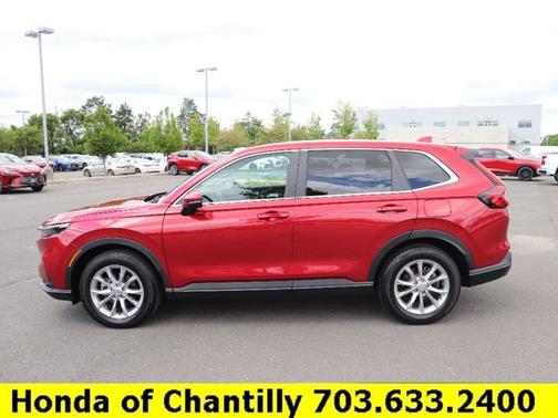 Radiant Red Metallic 2024 Honda CR-V EX