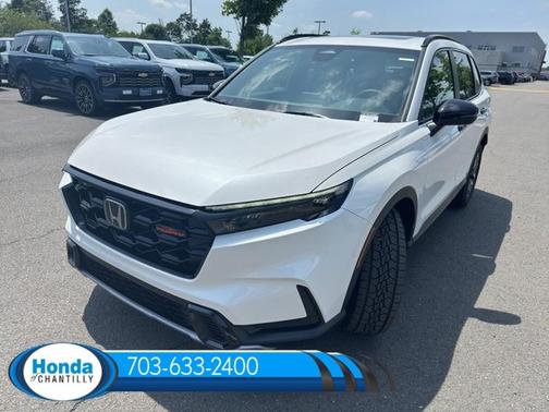 Platinum White Pearl 2026 Honda CR-V Hybrid TrailSport
