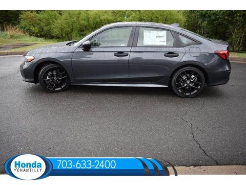 Meteorite Gray Metallic 2026 Honda Civic Hybrid Sport