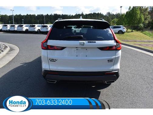 Platinum White Pearl 2026 Honda CR-V Hybrid Sport Touring