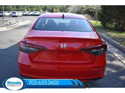 Rallye Red 2026 Honda Civic LX