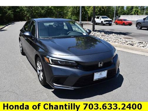 Gray 2023 Honda Civic LX