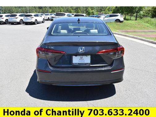 Gray 2023 Honda Civic LX