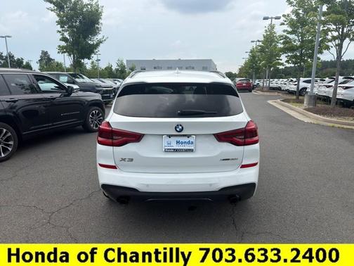 Alpine White 2021 BMW X3 xDrive30i