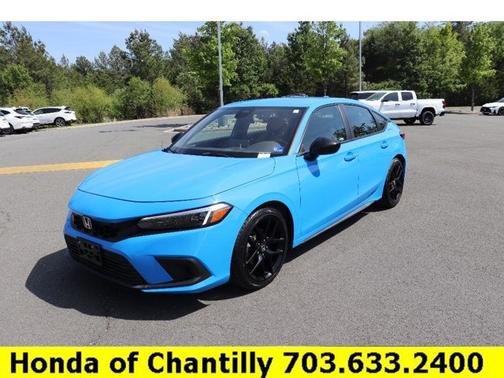Boost Blue Pearl 2023 Honda Civic Sport