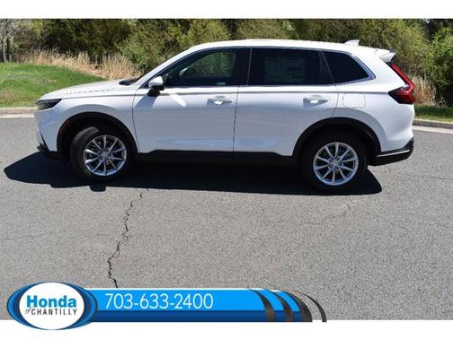Platinum White Pearl 2026 Honda CR-V EX