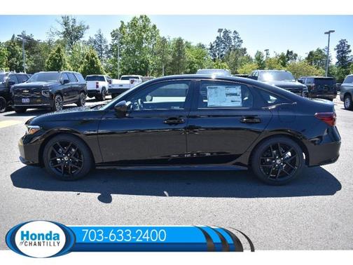 Crystal Black Pearl 2026 Honda Civic Sport