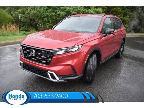 Radiant Red Metallic 2026 Honda CR-V Hybrid Sport Touring