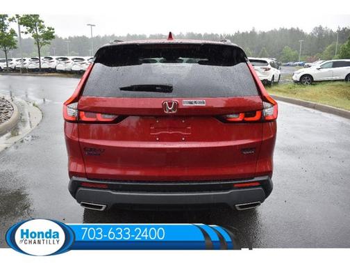Radiant Red Metallic 2026 Honda CR-V Hybrid Sport Touring