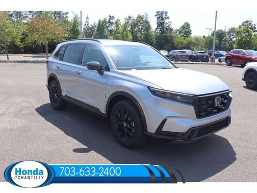 Solar Silver Metallic 2026 Honda CR-V Hybrid Sport-L