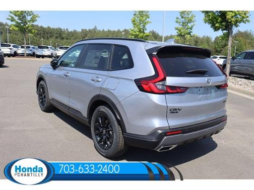 Solar Silver Metallic 2026 Honda CR-V Hybrid Sport-L