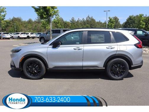 Solar Silver Metallic 2026 Honda CR-V Hybrid Sport-L