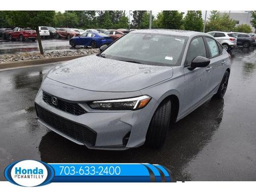 Urban Gray Pearl 2026 Honda Civic Hybrid Sport