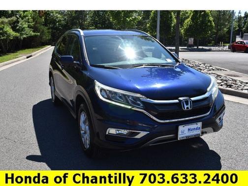 Blue 2015 Honda CR-V EX-L