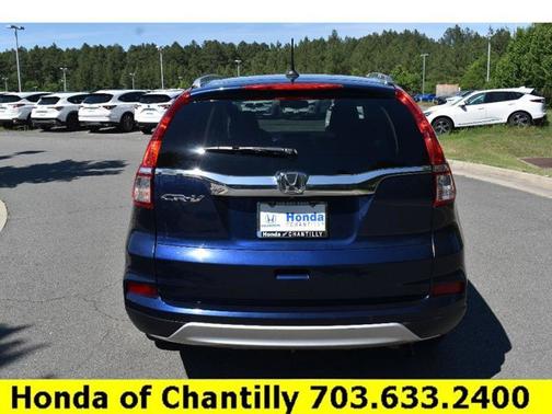 Blue 2015 Honda CR-V EX-L