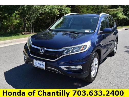 Blue 2015 Honda CR-V EX-L