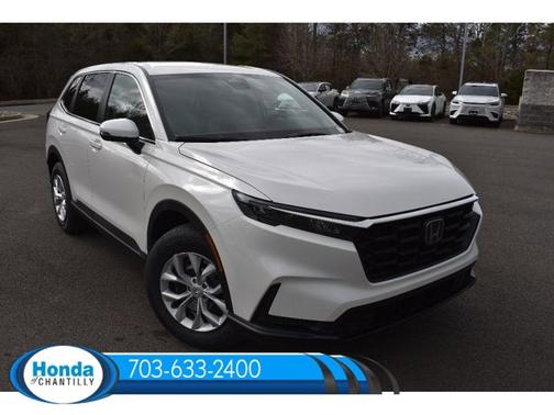 Platinum White Pearl 2026 Honda CR-V LX