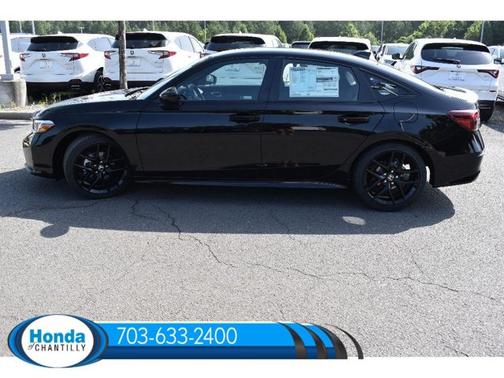 Crystal Black Pearl 2026 Honda Civic Sport