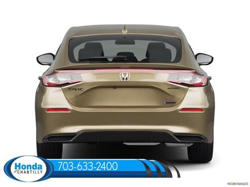Platinum White Pearl 2026 Honda Civic Hybrid Sport