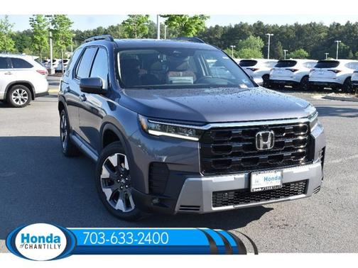Modern Steel Metallic 2026 Honda Pilot Elite