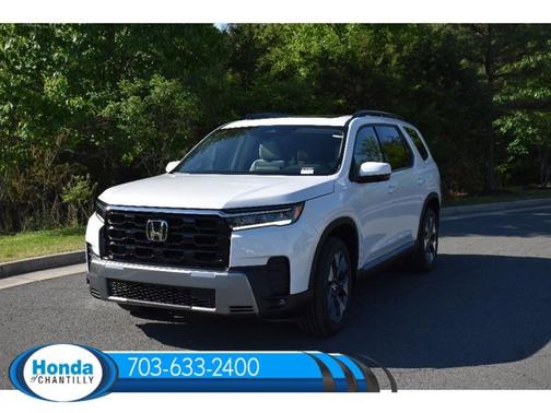 Platinum White Pearl 2026 Honda Pilot Touring