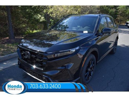 Crystal Black Pearl 2026 Honda CR-V Hybrid Sport-L