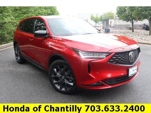 Performance Red Pearl 2024 Acura MDX w/A-Spec Package