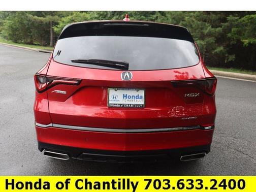 Performance Red Pearl 2024 Acura MDX w/A-Spec Package