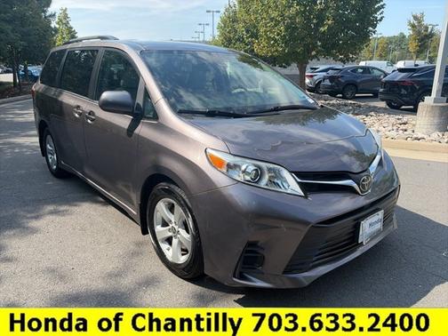 Predawn Gray Mica 2020 Toyota Sienna LE